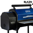 Blazn 36" Grid Iron Pellet Grill & Smoker Blue Fire 702 Sq. In. GRL-A112-0006