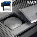Blazn 36" Grid Iron Pellet Grill & Smoker Blue Fire 702 Sq. In. GRL-A112-0006