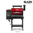 Blazn' Grand Slam 24" Pellet Grill & Smoker w/ Kit 1 Black Cherry 468 Sq. In.