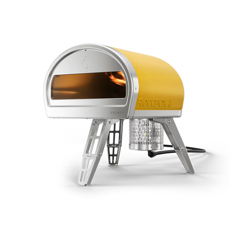 Gozney Roccbox Portable Outdoor Pizza Oven Propane Gas With Pizza Peel Yellow