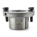 Cast Iron 10.25" 2 Groove Dual Belt A Section 4L Pulley w/ 1" Sheave Bushing