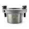 Cast Iron 10.25" 2 Groove Dual Belt A Section 4L Pulley w/ 1" Sheave Bushing
