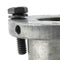 Cast Iron 10.25" 2 Groove Dual Belt A Section 4L Pulley w/ 1" Sheave Bushing