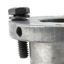 4.75" Single Groove Pulley fits A Section V-Belt 4L with 1" Sheave Bushing AK49H