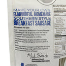 Malcom's Country Sausage Mild Seasoning For Southern Style Breakfast Meats 16 OZ