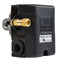 4 Port 25 Amp 140-175 PSI Heavy Duty Air Compressor Pressure Switch