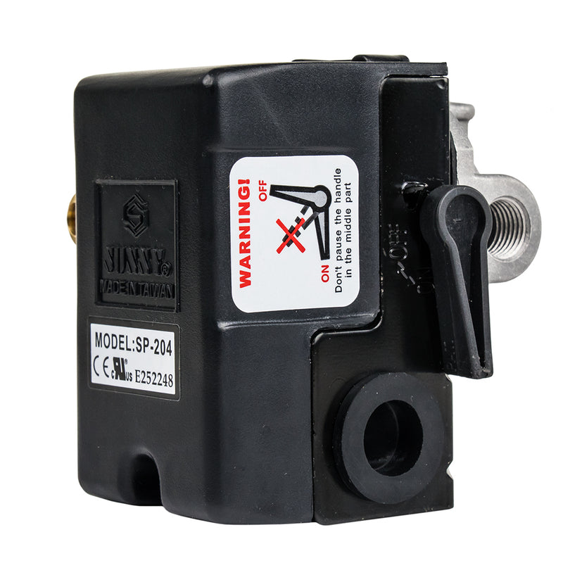 4 Port 25 Amp 140-175 PSI Heavy Duty Air Compressor Pressure Switch