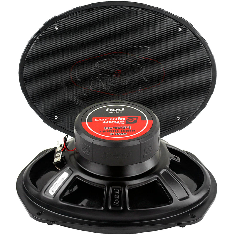 Cerwin Vega 6x9" 4 Way Coaxial Speaker System 440 Watts Max Hed Series H7694