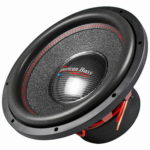 American Bass Competition 15" Subwoofer Car Audio 3000w Dual 4 Ohm ﻿HAWK 1544