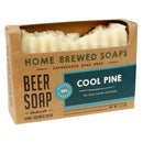 Home Brewed Soaps Cool Pine Beer Soap Bar Face Hands Body All-Natural 3.5 Oz