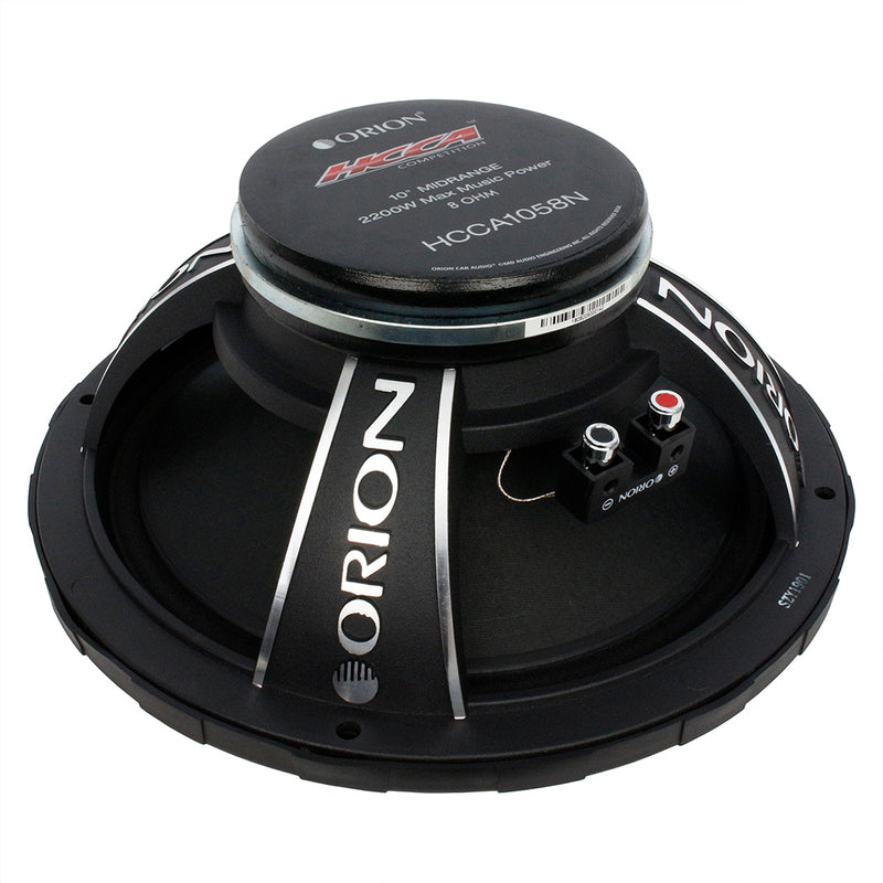 Orion 10" Midrange Speaker 8 Ohm 2200W Max Car Audio MidBass HCCA1058N Single