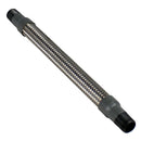 1/2" x 12" Stainless Steel Compressed Air Line Metal Flex Hose Tubing HCS-5012