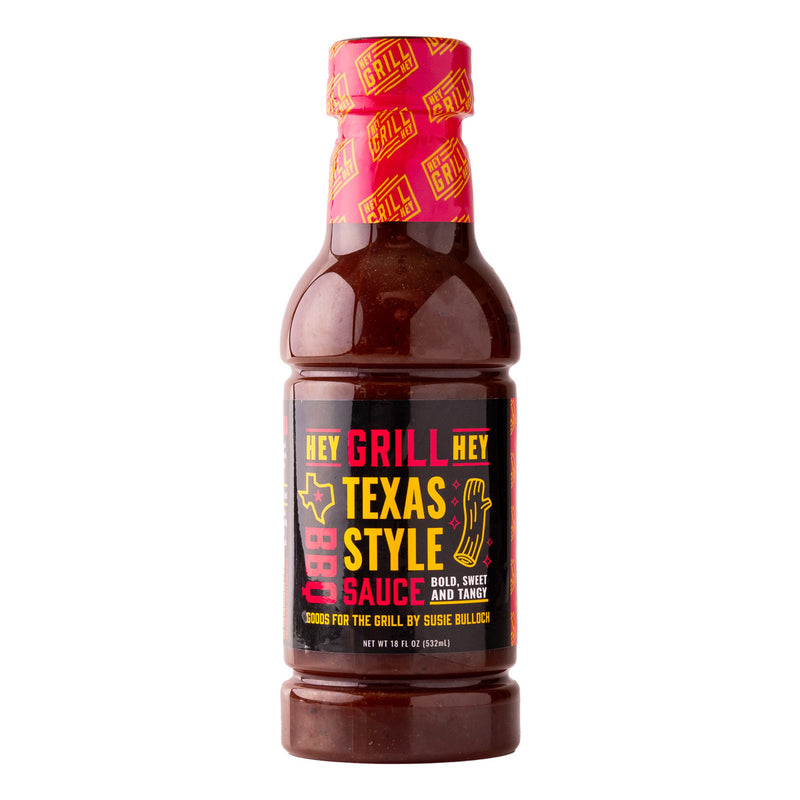 Hey Grill Hey Texas Style BBQ Sauce 16 oz Classic Texas Beef Brisket Sauce