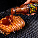 Hey Grill Hey Whiskey Peach BBQ Sauce 16 oz Chicken Fish Pork Onion Vinegar