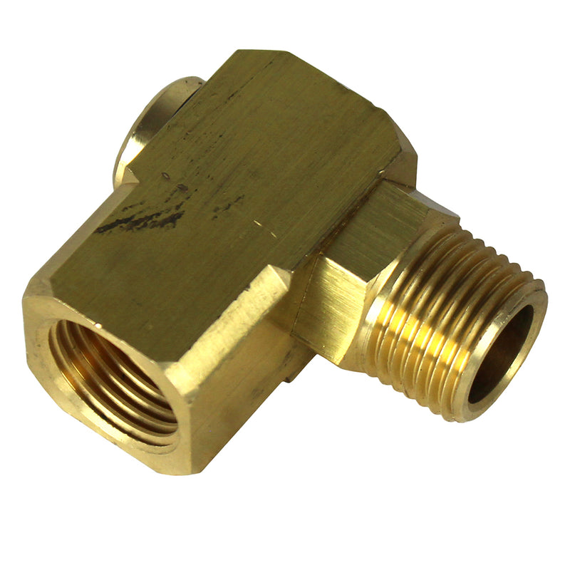 Universal Brass 1/2" NPT Swivel Fitting Compressed Air Flow Tool Hose Connection