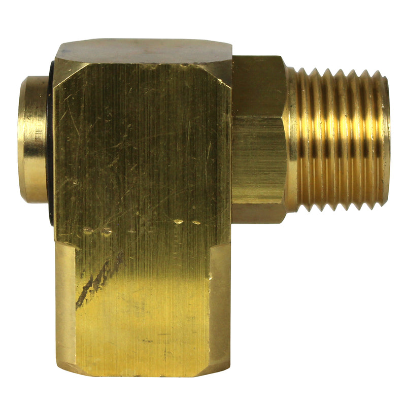 Universal Brass 1/2" NPT Swivel Fitting Compressed Air Flow Tool Hose Connection