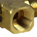 Universal Brass 1/2" NPT Swivel Fitting Compressed Air Flow Tool Hose Connection