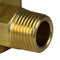 Universal Brass 1/2" NPT Swivel Fitting Compressed Air Flow Tool Hose Connection