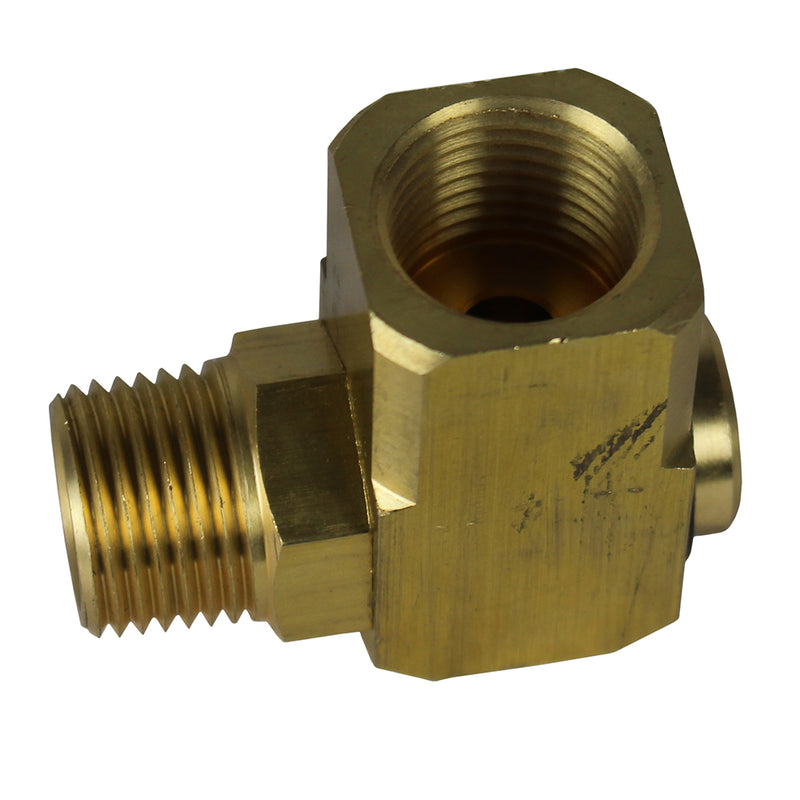 Universal Brass 1/2" NPT Swivel Fitting Compressed Air Flow Tool Hose Connection