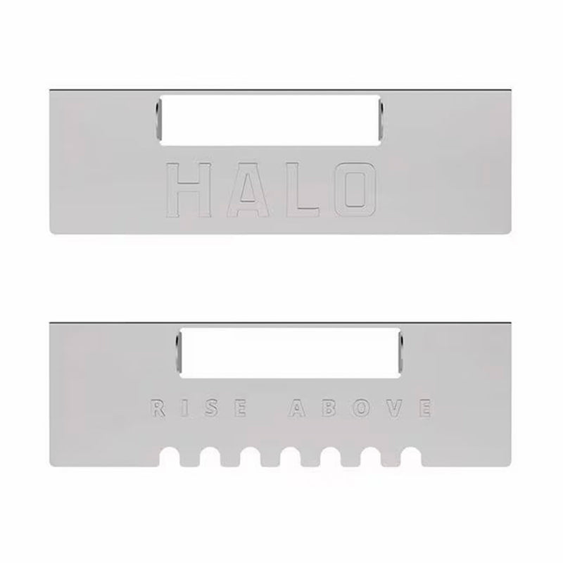 Halo Elite 2 Piece Solid & Slotted Griddle Grease Trap Gates Accessory HZ-3013