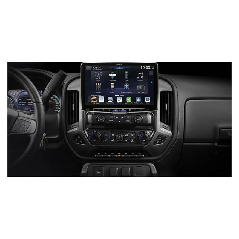 Alpine Halo11 Multimedia Receiver Floating Touchscreen Display 11 in Single DIN