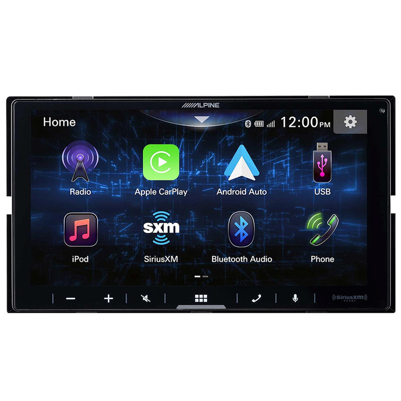 Alpine 7 Inch Digital Multimedia Receiver CarPlay & Android Auto Black iLX-W670