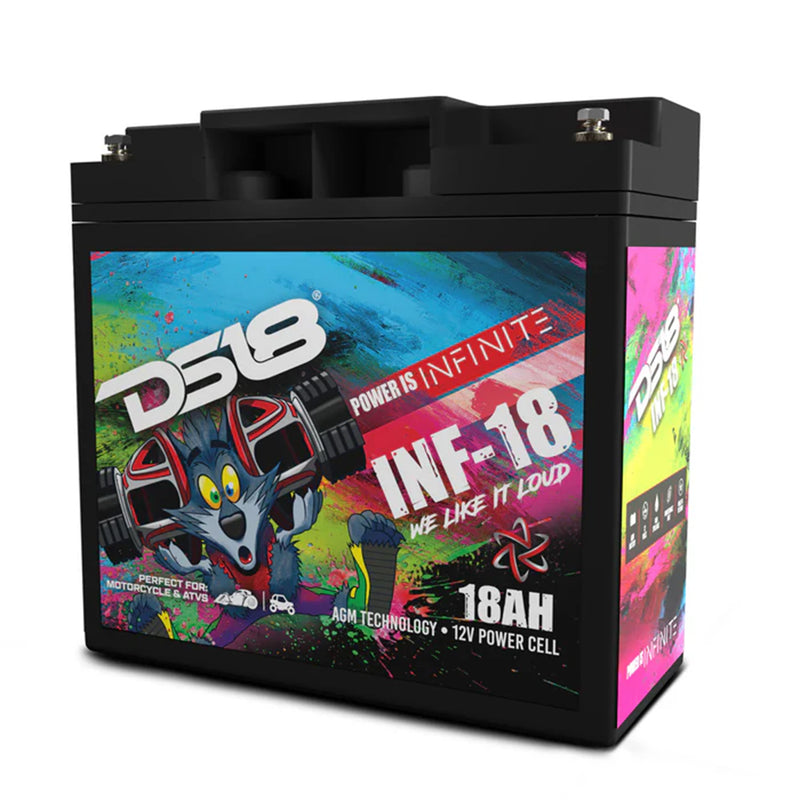 Infinite 750 Watts 18 AH AGM Power Cell Battery DS18 INF-18AH