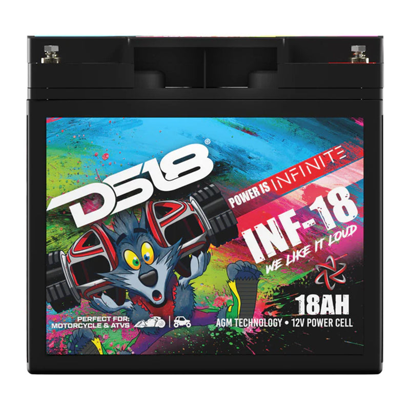 Infinite 750 Watts 18 AH AGM Power Cell Battery DS18 INF-18AH