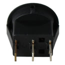 Xscorpion Red Illuminated Round Rocker Switch SPST 12V IRRSR-2