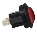 Xscorpion Red Illuminated Round Rocker Switch SPST 12V IRRSR-2