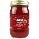 The Jam Shoppe All Natural Strawberry Jam 19 oz Jar