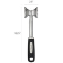 Jim Beam Dual Side Meat Tenderizer Zinc Alloy Heavy Duty Soft Grip Handle