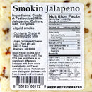 Jisa Smokin Jalapeno Cheese Block 8 Oz Gluten Free JISASMOKINJALAPENO