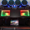DS18 Tower Speakers Mounting Tube for Jeep JLU Pods Black JL-TUBEUP/BK
