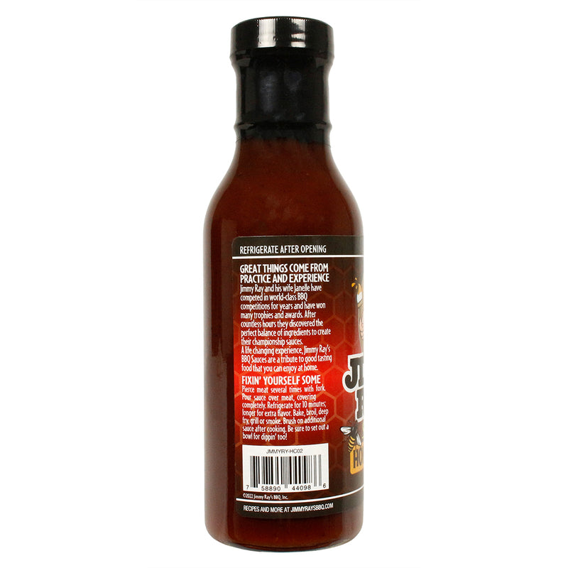 Jimmy Ray's Spicy Sweet Honey Chipotle Sauce Smoky Spice Gluten Free No MSG 12oz