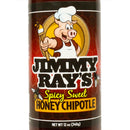 Jimmy Ray's Spicy Sweet Honey Chipotle Sauce Smoky Spice Gluten Free No MSG 12oz