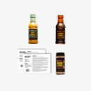 Hey Grill Hey Double Smoked Ham Kit Glaze Seasoning and BBQ Sauce K03403