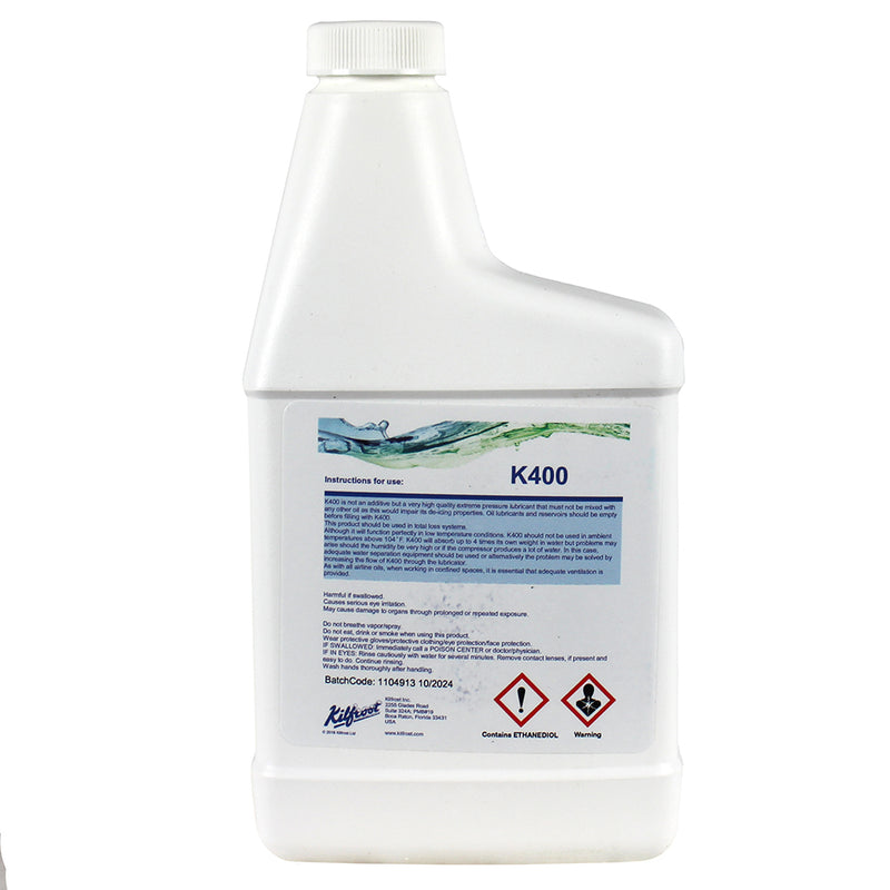 Kilfrost Pneumatic Tool AntiFreeze Lubricant 1 Pint Biodegradable K400