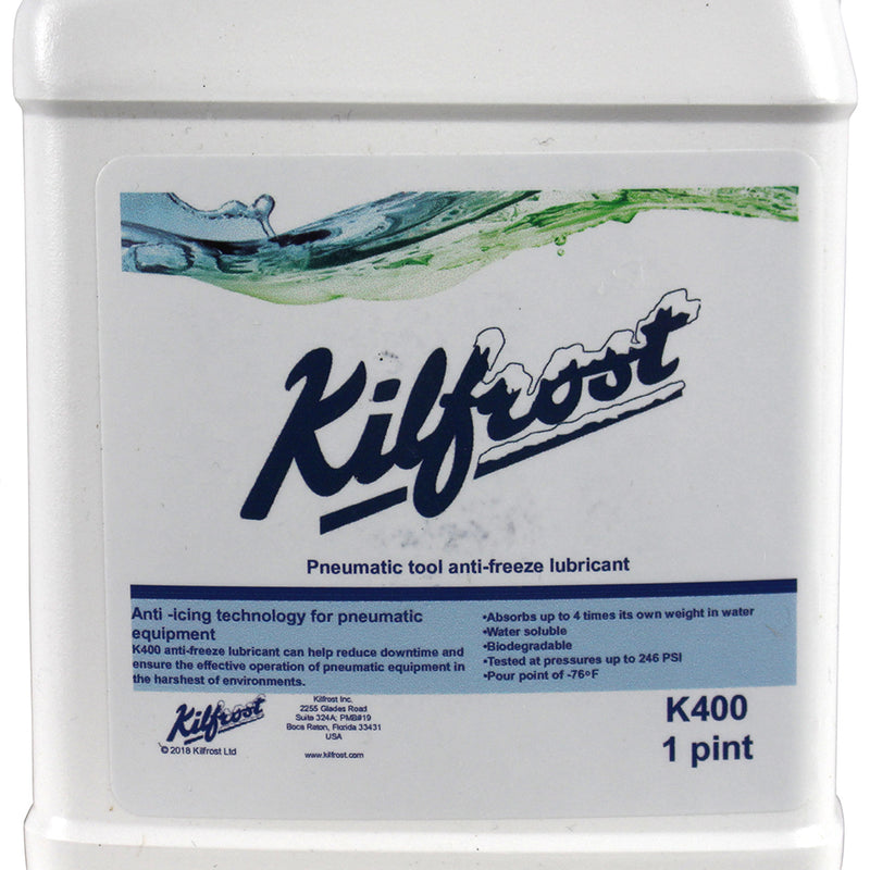 Kilfrost Pneumatic Tool AntiFreeze Lubricant 1 Pint Biodegradable K400