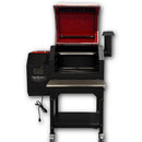 Blazn Grand Slam 24" Pellet Grill Husker Red 468 Sq. Ft. KA-HK002