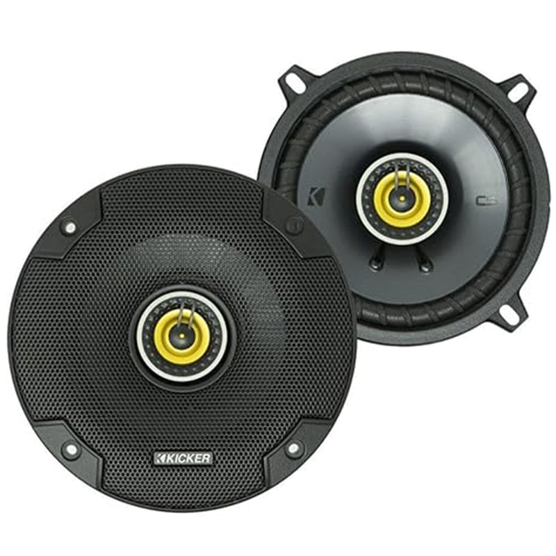 Kicker CSC5 5.25" Coaxial Car Audio Speaker Pair 225W Peak 75W RMS 4 Ohm 46CSC54