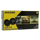 Kicker CSC5 5.25" Coaxial Car Audio Speaker Pair 225W Peak 75W RMS 4 Ohm 46CSC54