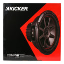 12" Kicker CompVR Subwoofer Dual Voice Coil 4-Ohm 400W RMS 800W Max 43CVR124