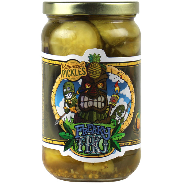 Kilhaney's Pickles Freaky Tiki Pickles with Pineapple 16 oz Jar