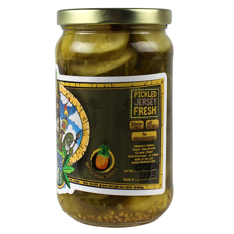 Kilhaney's Pickles Freaky Tiki Pickles with Pineapple 16 oz Jar