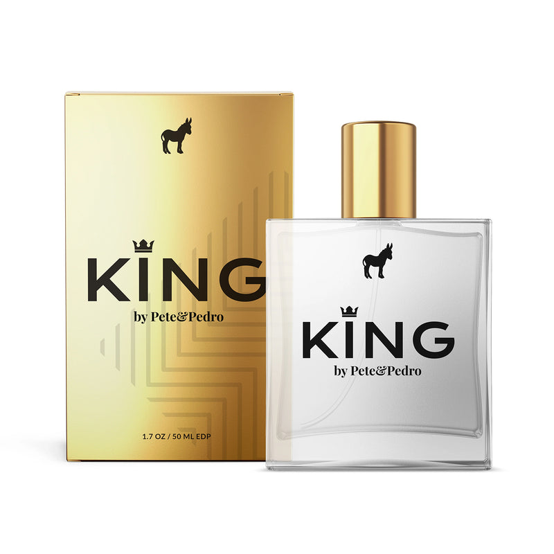 Pete & Pedro King EDP Cologne Aromatic Grassy Spice And Citrus 1.7 Ounce Bottle