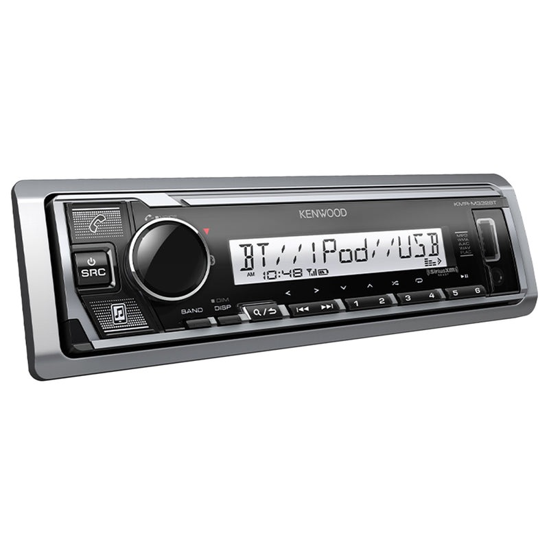 Kenwood Marine Digital Media Receiver Single DIN Mechless Bluetooth KMR-M332BT