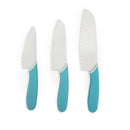 Handstand Kitchen Chef's 3 Piece Knife Set Kid-Safe Nylon Knives KPS-3KNSET