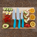 Handstand Kitchen Chef's 3 Piece Knife Set Kid-Safe Nylon Knives KPS-3KNSET