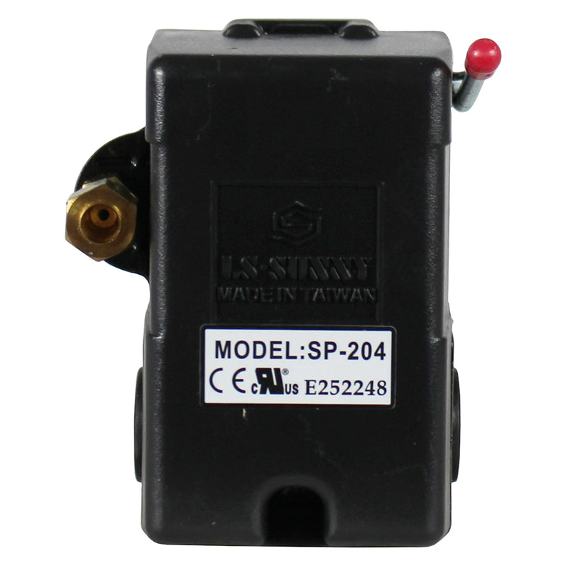 4 Port 25 Amp 105-135 PSI Heavy Duty Amp Pressure Switch L4M-105-135